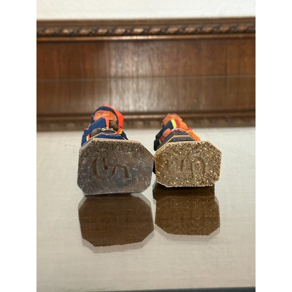 Vintage 5'' Swedish Wooden Figurines By Georg Jonsson, Signed GJ 1970's Folk Art - Picture 6 of 6